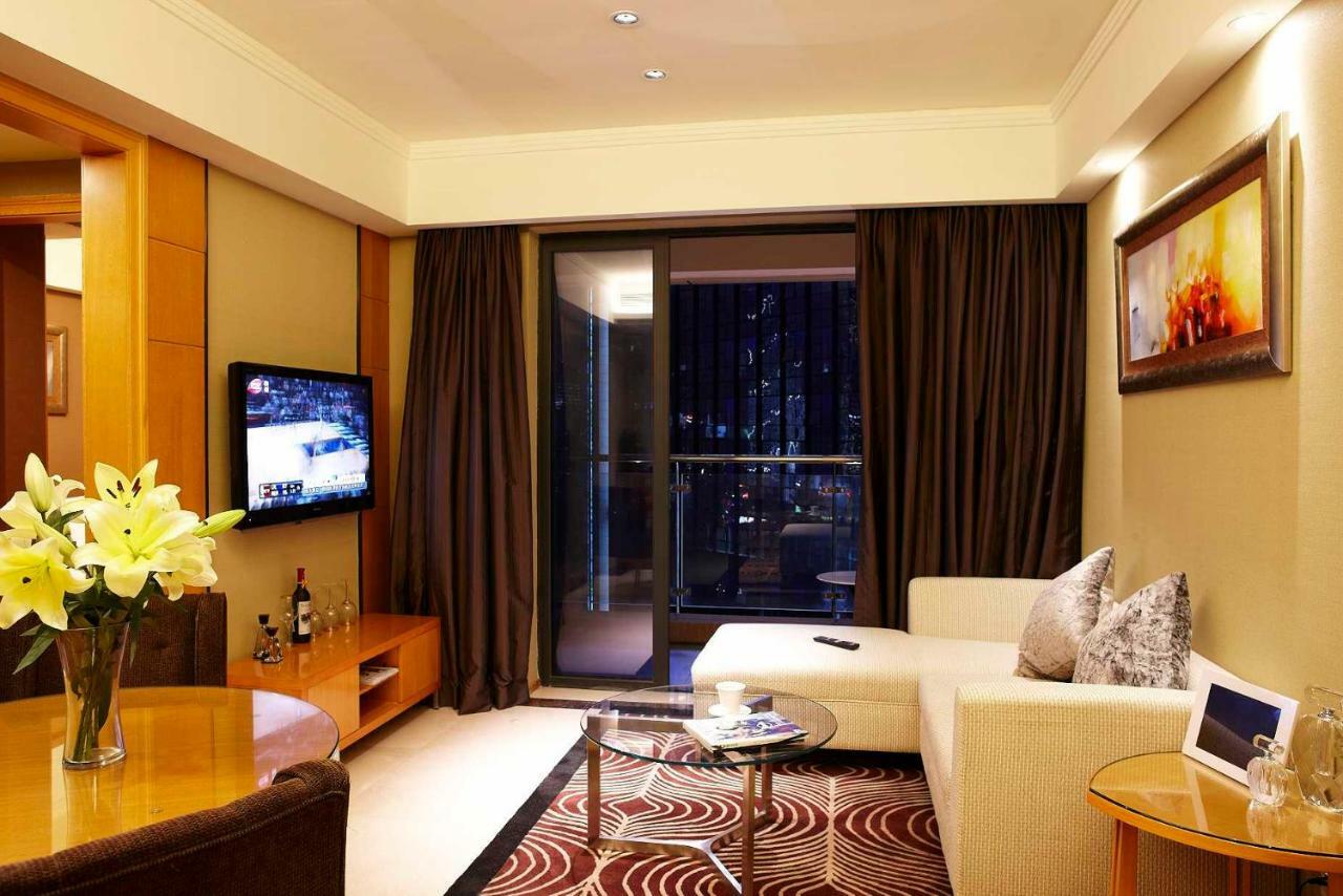 Dan Executive Hotel Apartment Zhujiang New Town-Freeshuttle Bus To Cantonfair Duringcanton Fair Period Экстерьер фото